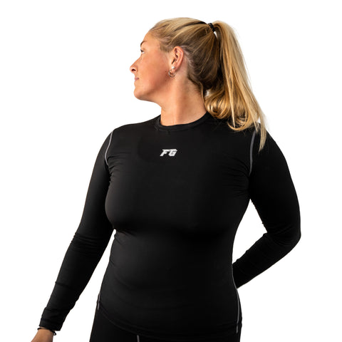 Pro Women's Compression Long-Sleeve Top