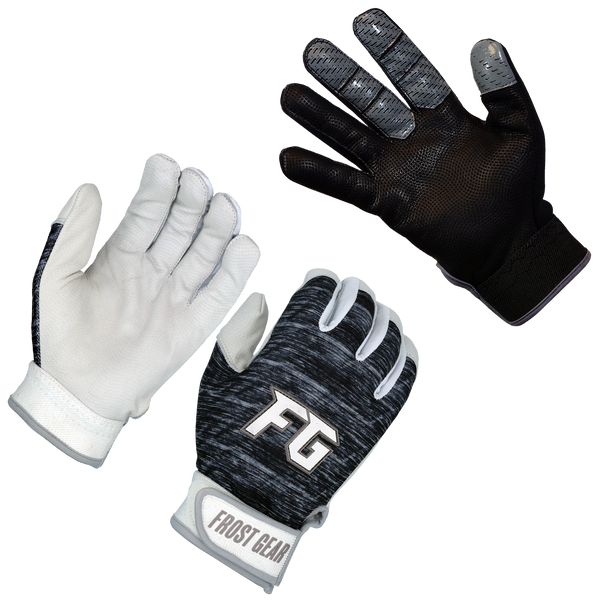 FG Package Deal Baseball Throwing Glove & Pair of Batting Gloves Frost Gear Sports